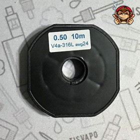 Filo Resistivo ZIVIPF acciaio SS 316L 24ga 0.50mm