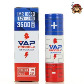 Vap Procell batteria ricaricabile 18650 3500mah 25A