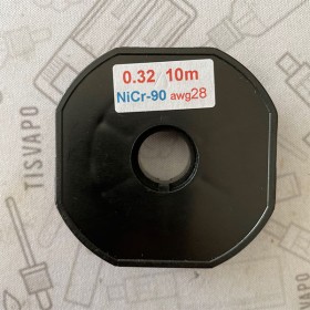 Filo Resistivo ZIVIPF NiChrome Ni90 28ga 0.32mm