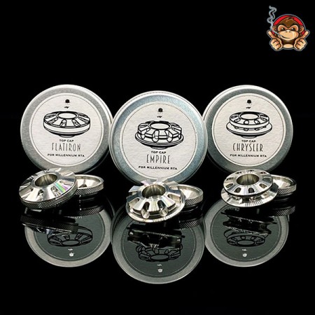 Top Cap per Millennium RTA - The Vaping Gentlemen Club