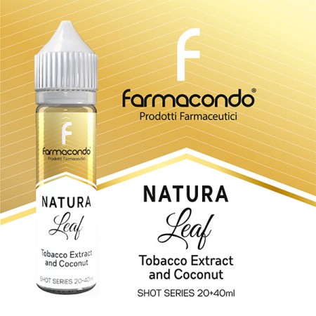 TABACCO E COCCO - Natura Leaf - Liquido Scomposto 20ml - Farmacondo