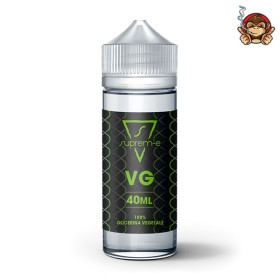 Glicerina Vegetale 40ml in chubby da 120ml - Suprem-e
