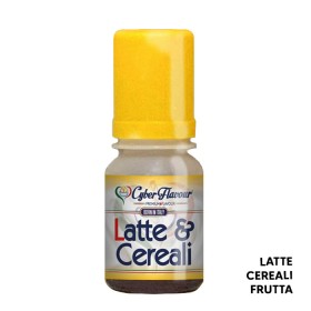 LATTE &amp; CEREALI - Aroma Concentrato 10ml - Cyber Flavour