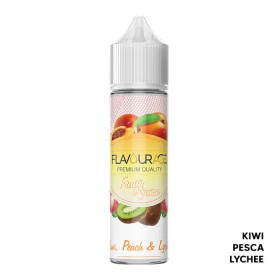 Kiwi, Peach &amp; Lychee - Fresh Fruity - Liquido Scomposto 20ml - Flavourage