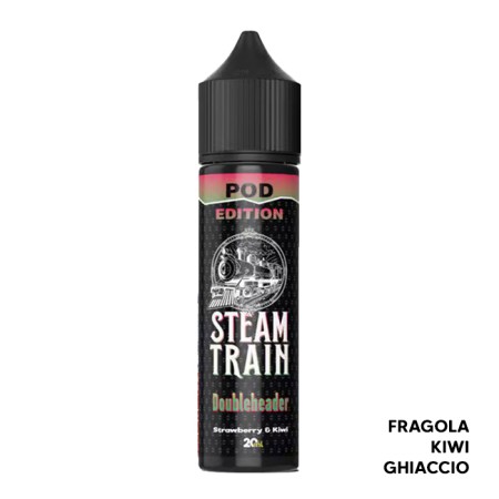 DOUBLEHEADER - Pod Edition - Liquido Scomposto 20ml - Steam Train