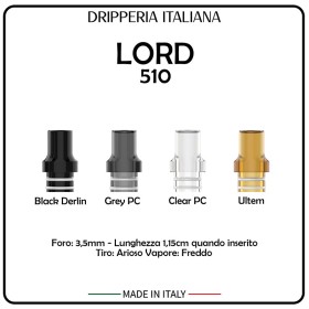 LORD - Drip Tip 510 - Dripperia Italiana