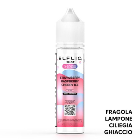 STRAWBERRY RASPBERRY CHERRY ICE - Mix Series 20ml - Elfliq by Elf Bar