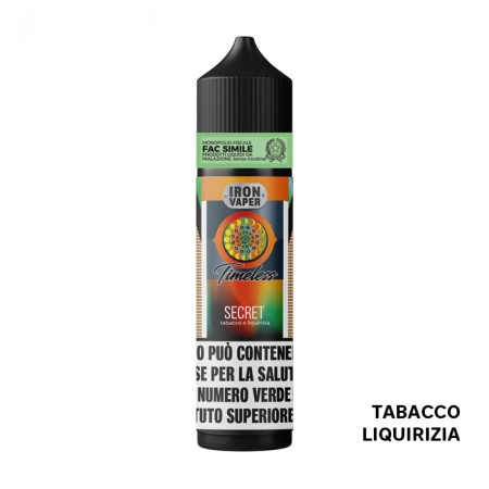 SECRET Timeless - Liquido Scomposto 20ml - Iron Vaper