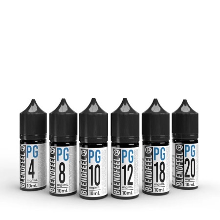 Nicotina Full PG (4 / 8 / 10 / 12 / 18 / 20) mg/ml 10ml - Blendfeel