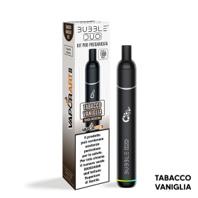 Bubble Duo Device + Pod Precaricata TABACCO VANIGLIA - Vaporart