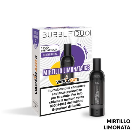 MIRTILLO LIMONATA ICE - Pod Precaricata Bubble Duo - Vaporart