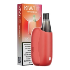 Kiwi Go PLUS MINI + Pod Precaricata STRAWBERRY ICE 20mg - Kiwi Vapor