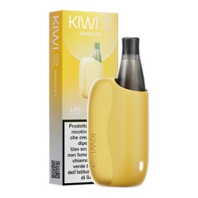 Kiwi Go PLUS MINI + Pod Precaricata MANGO ICE 20mg - Kiwi Vapor