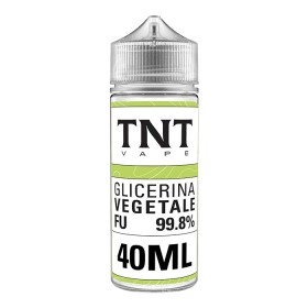 Glicerina Vegetale 40ml in chubby da 120ml - Tnt Vape