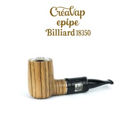 BILLIARD Epipe 18350 - Zebrano - CrèaVap
