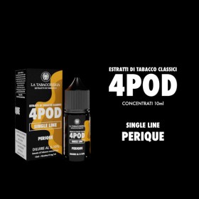 PERIQUE Organic 4Pod Single Leaf - Aroma Concentrato 10ml - La Tabaccheria
