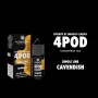 BLACK CAVENDISH Organic 4Pod Single Leaf - Aroma Concentrato 10ml - La Tabaccheria