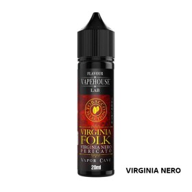 VIRGINIA FOLK - Tobacco Selection - Liquido Scomposto 20ml - Vapehouse by Vapor Cave