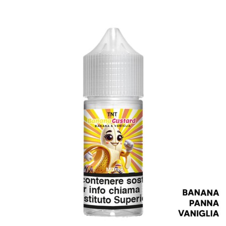 BANANA CUSTARD - Mix Series 10ml - TNT Vape